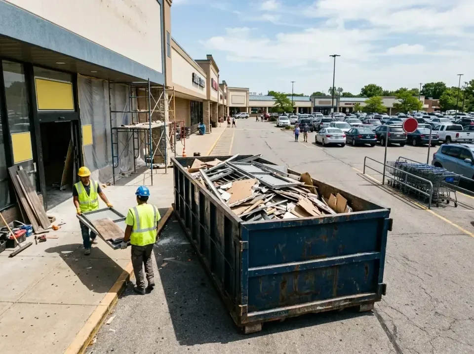 retail-store-renovation-debris-003 — frequently asked questions, Roll-off Dumpster Rentals in Ben Avon, SC